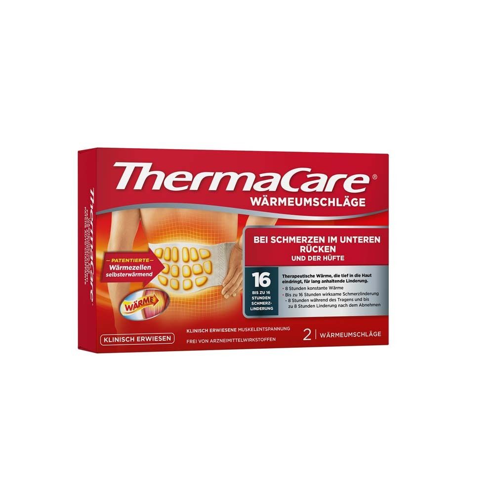 ThermaCare® Wärmepflaster bei Schmerzen im unteren Rücken und der Hüfte