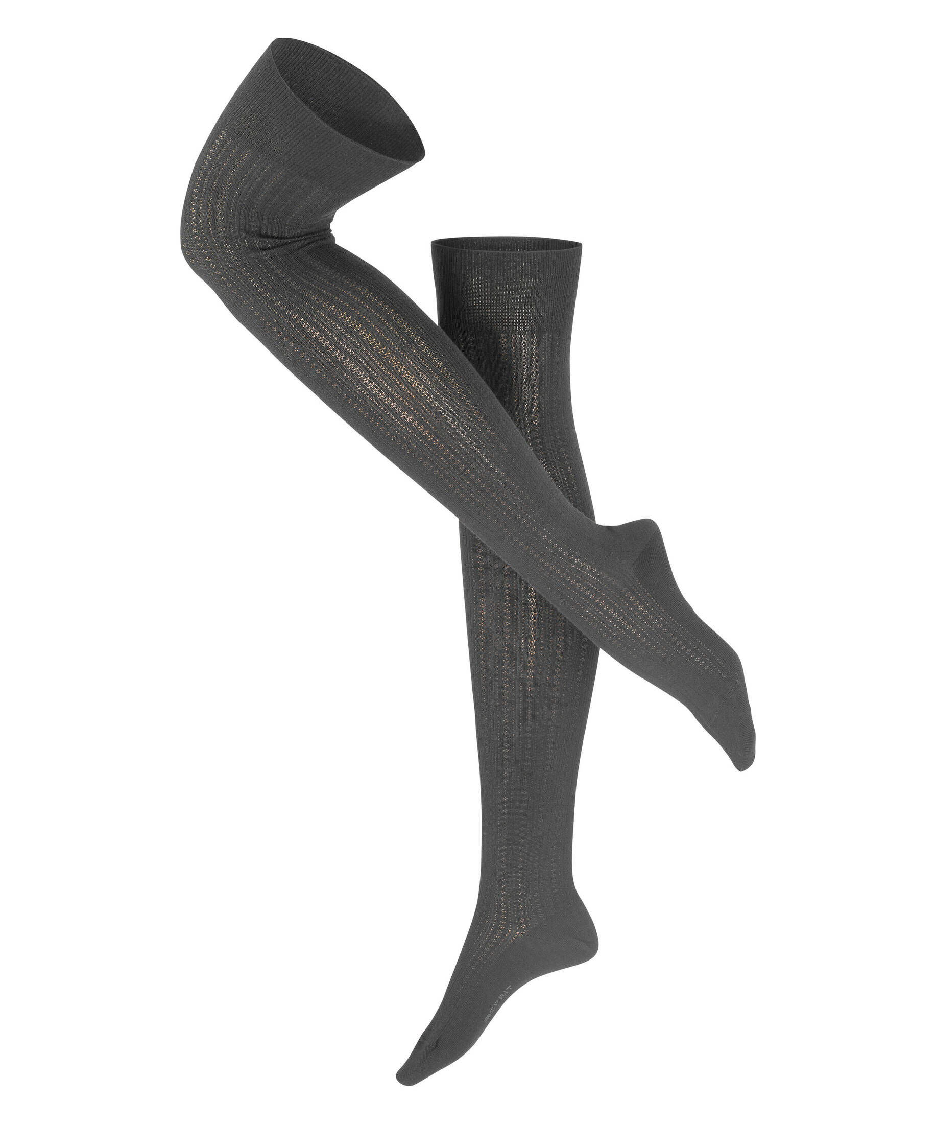 Esprit| Damen Overknees Fine Structure
