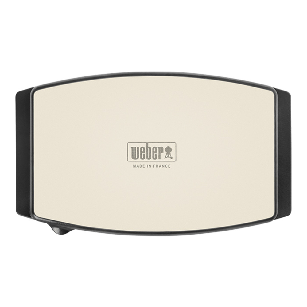 Plat à poisson en céramique pour barbecue weber 47 x 28 cm