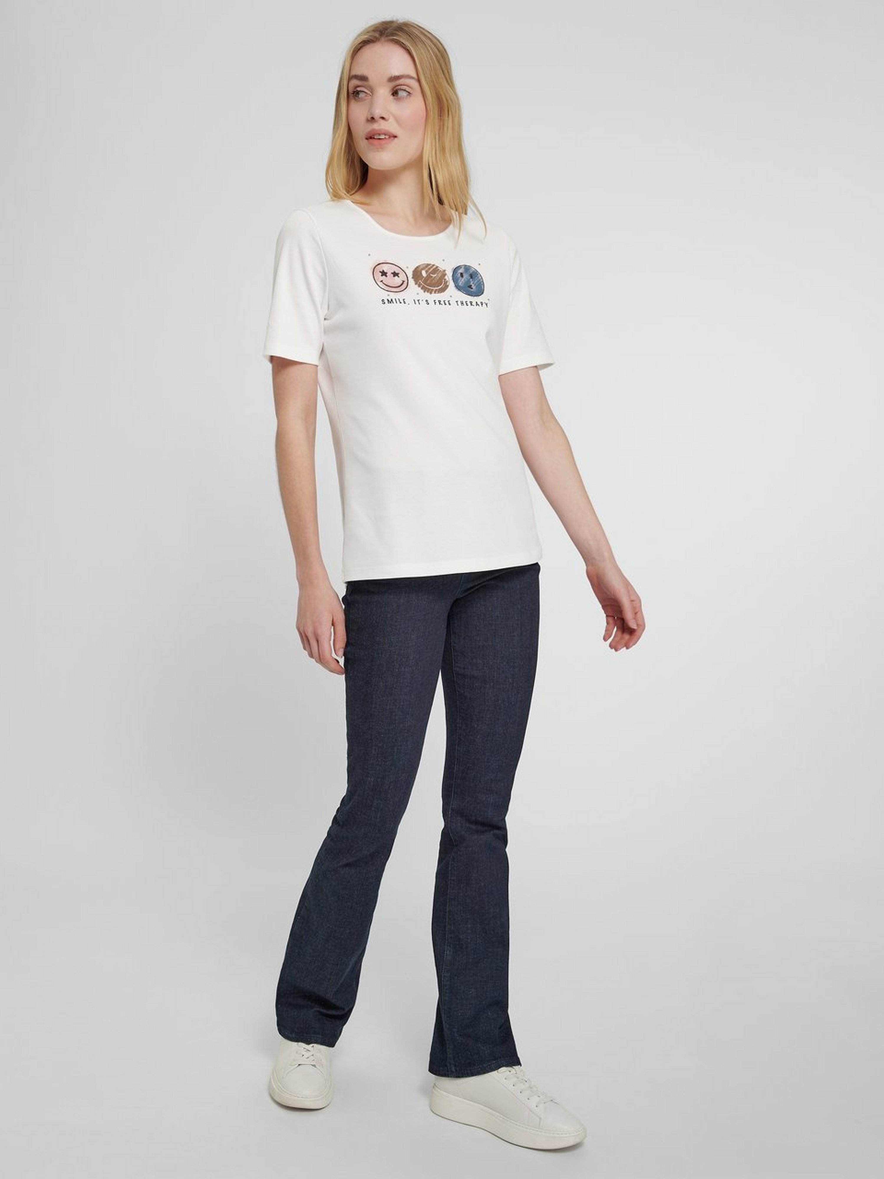 Shirt mit 1/2-Arm