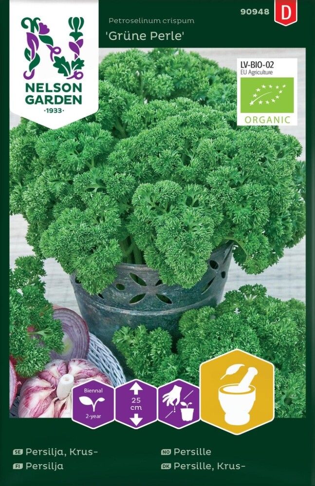 KRYDDERURTER NELSON GARDEN PERSILLE GRÜNE PERLE