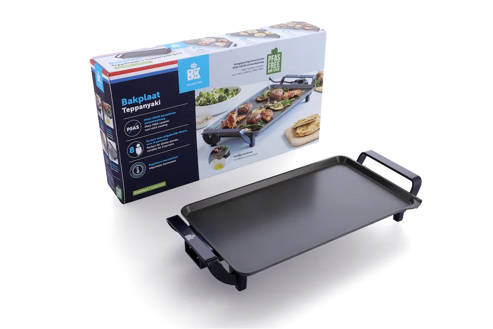 BK Connect Bakplaat / Teppanyaki 55 x 26 cm - PFAS vrij