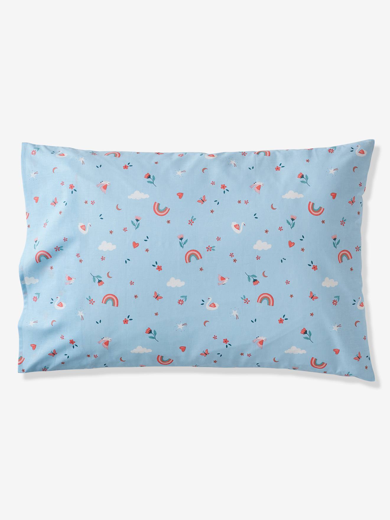 Conjunto infantil: capa de edredom + fronha ABC PRINCESA malva