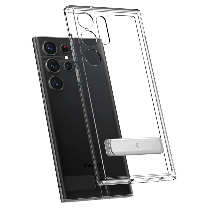 Samsung Galaxy S23 Ultra 5G Ultra Hybrid S Case Hülle   Kickstand (ACS05622) - Transparent