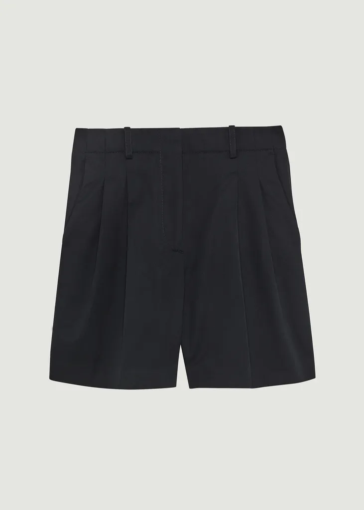 Short taille haute en twill de coton L'Exception Paris