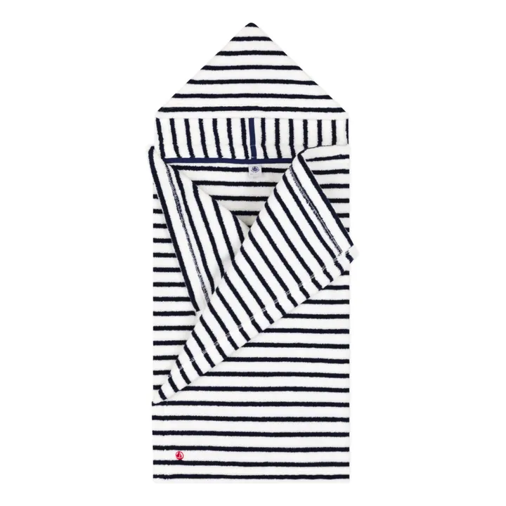 Petit Bateau Cape de Bain en Eponge | Ecru