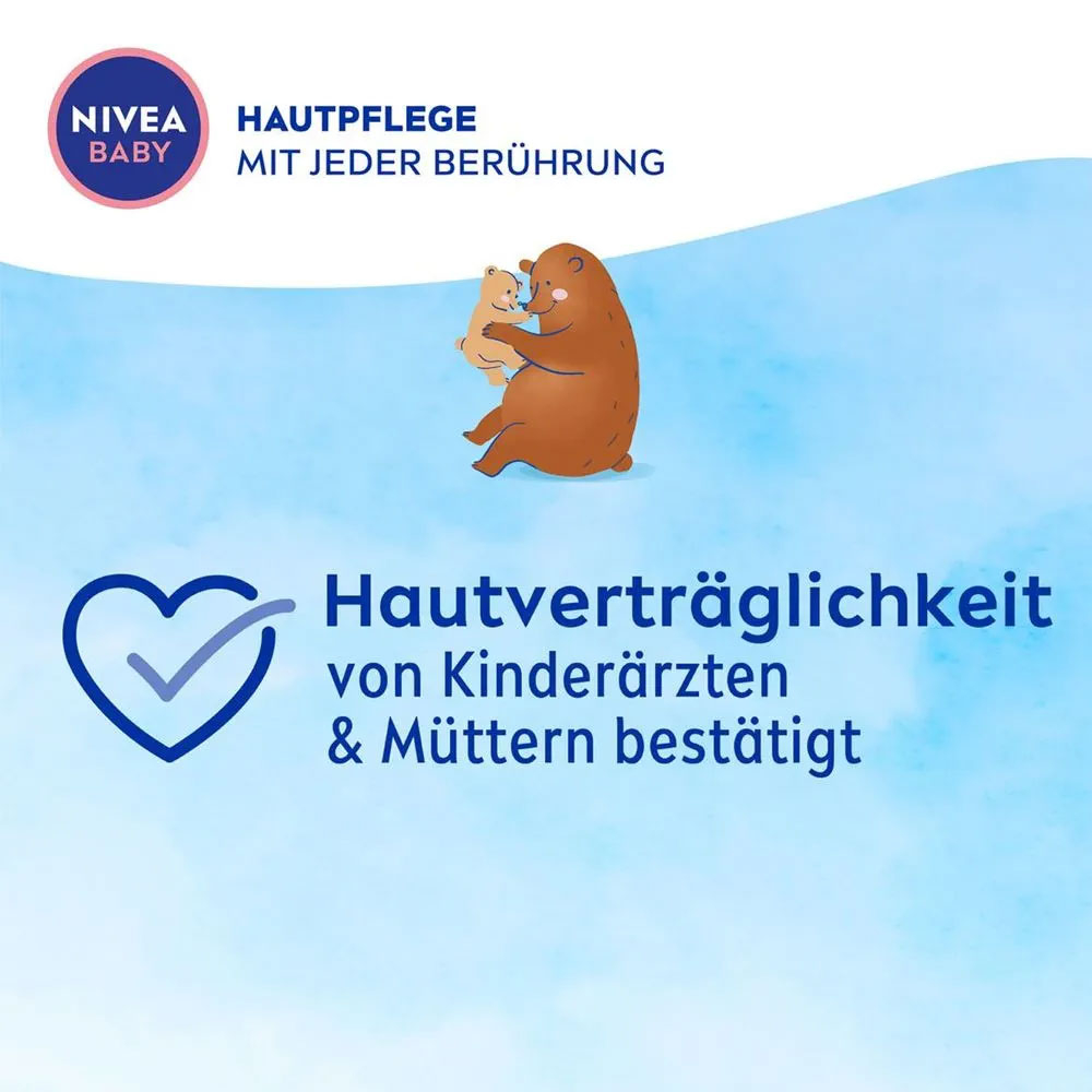 (100ml) Soft Creme Gesicht & Körper Baby Pflege Lotion mit Mandelöl / Vitamine (80533)