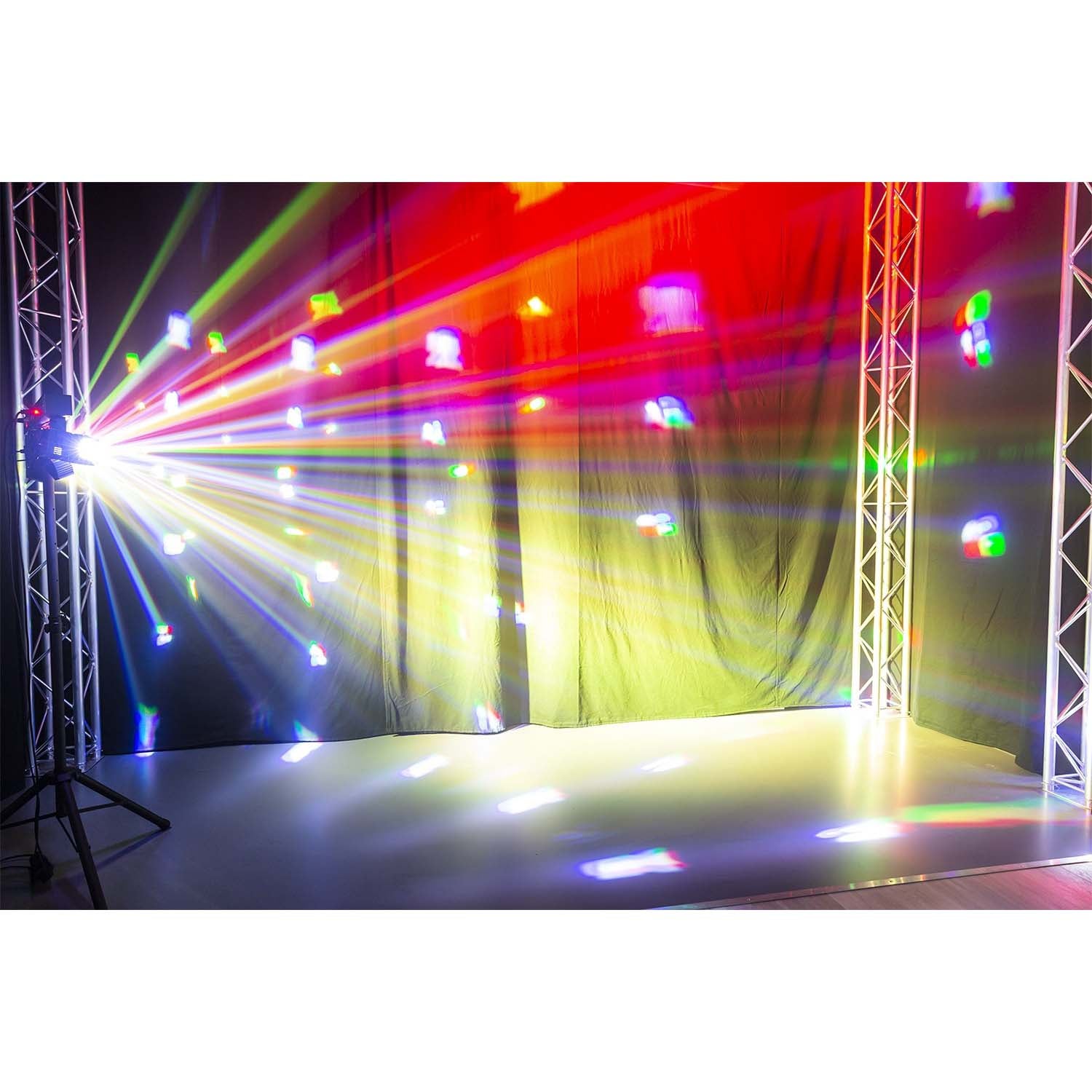 BeamZ SB02 accu lichteffect met standaard en T-Bar