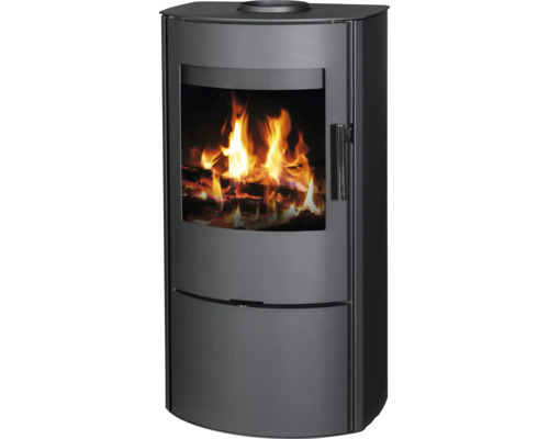 CONFORTO Opal Lux-w houtkachel, zwart staal, 5,15 kW