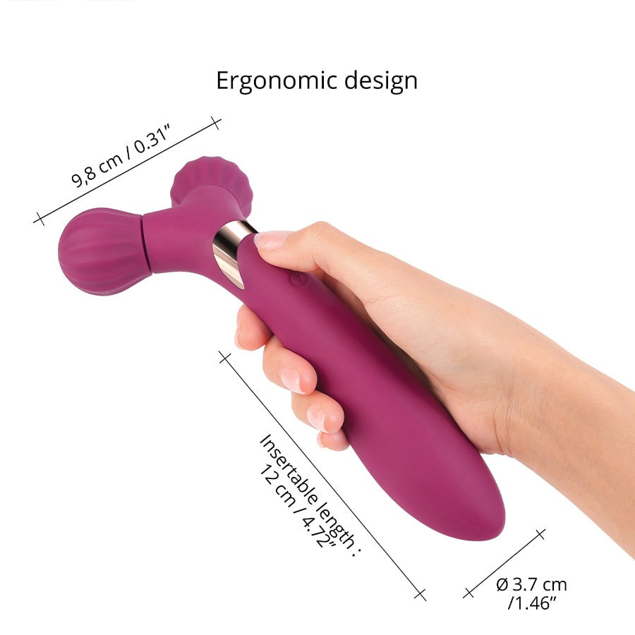 Vibromasseur - Fireball - Rose - 9 modes