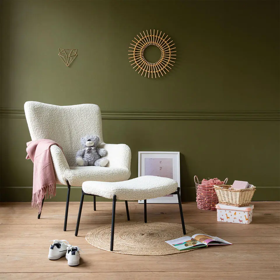 Happy Garden Leunstoel EIRA - Beige - Stof