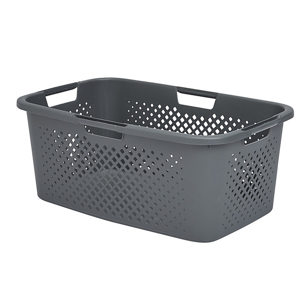 Panier à linge Country gris 40 L