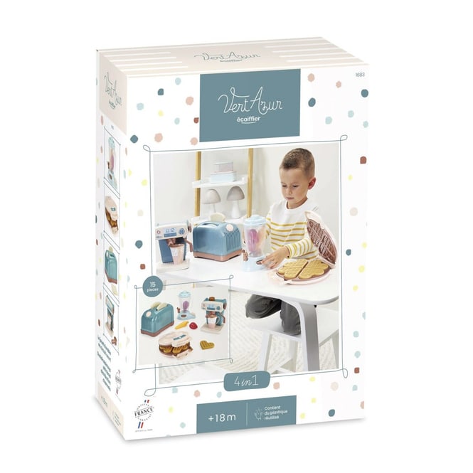 Vert Azur 4-in-1 Superpack - Spielküchenzubehör - 15 Teile