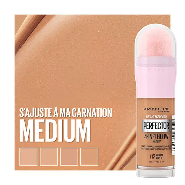 Maybelline New York Instant Anti-Age Radiance Perfector nº 02 Médio 20ml