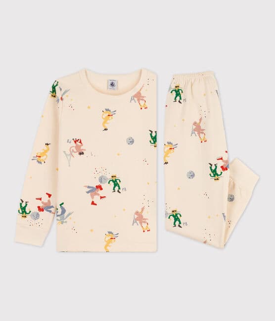 Pyjama phosphorescent en molleton  enfant
