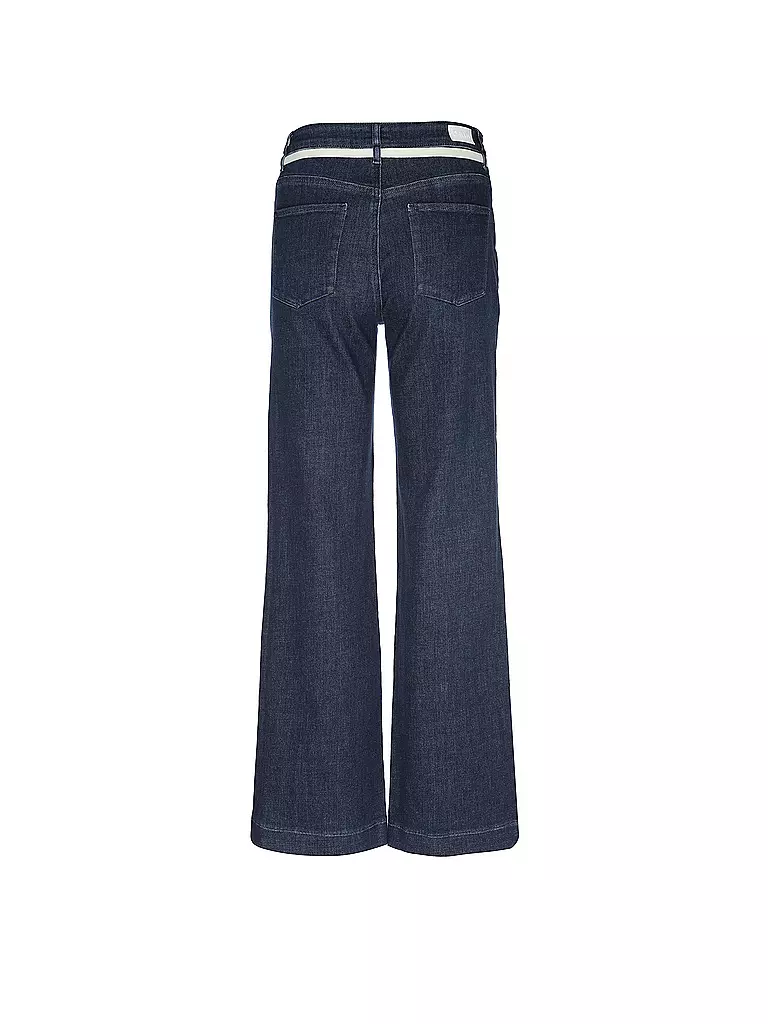 DAWN DENIM Jeans Flared Fit DEW dunkelblau