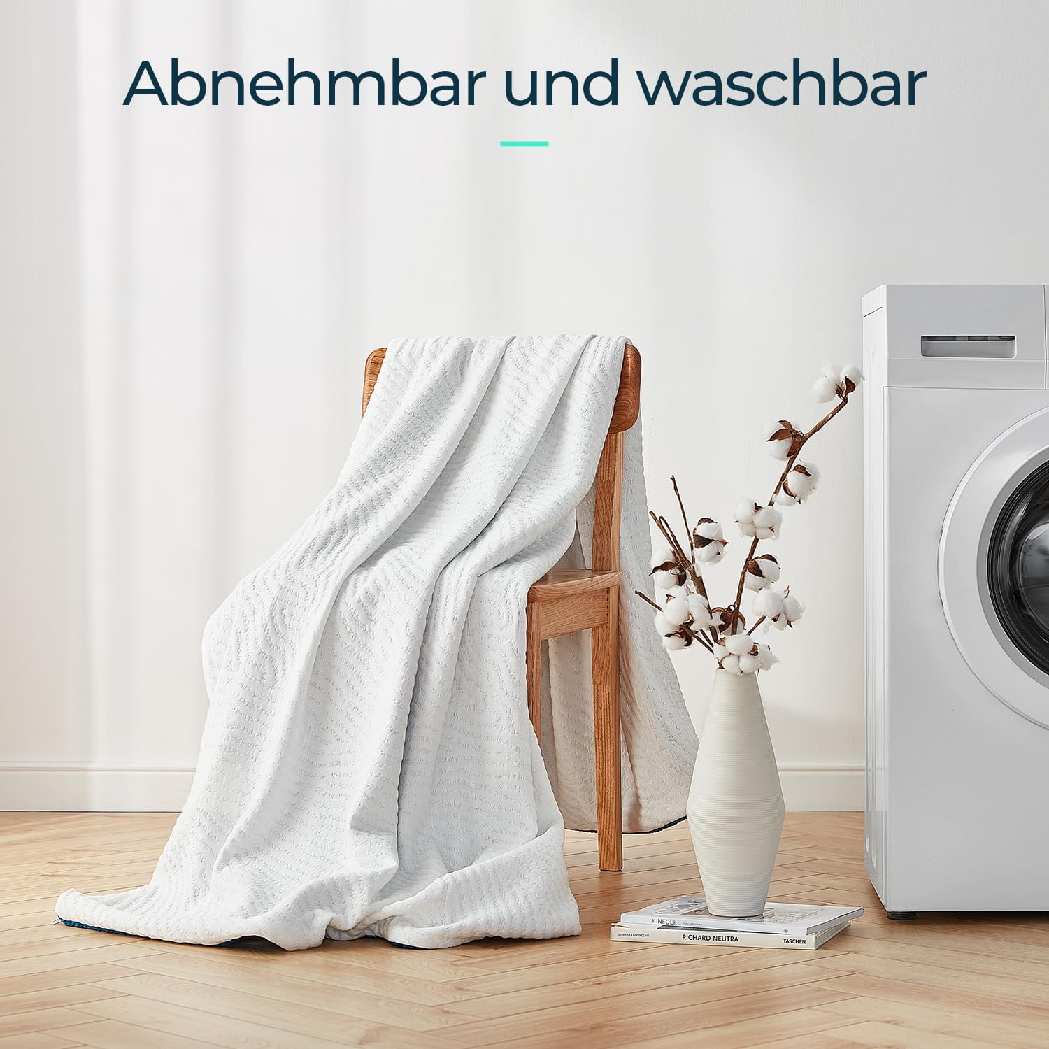 LINSY HOME Matratzentopper Gel Topper 180x200cm,7,5cm Höhe Topper aus Gel Memory Foam, H2/H3 Härte Gel Matratzentopper mit Waschbarer Tencel™-Bezug