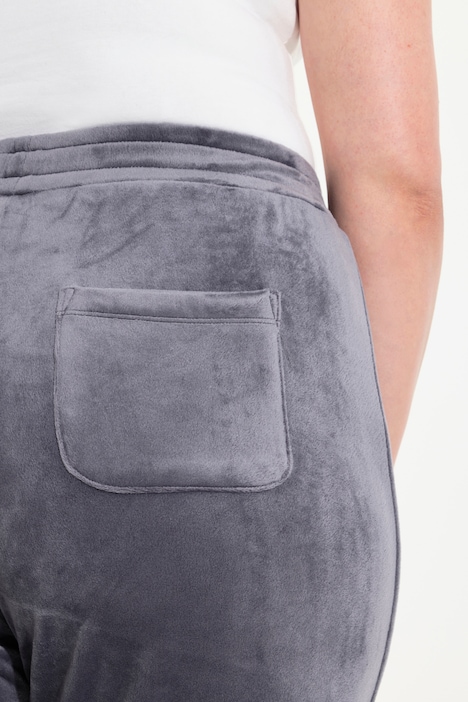 Loungewear-Nickihose, weites Bein, recycelt