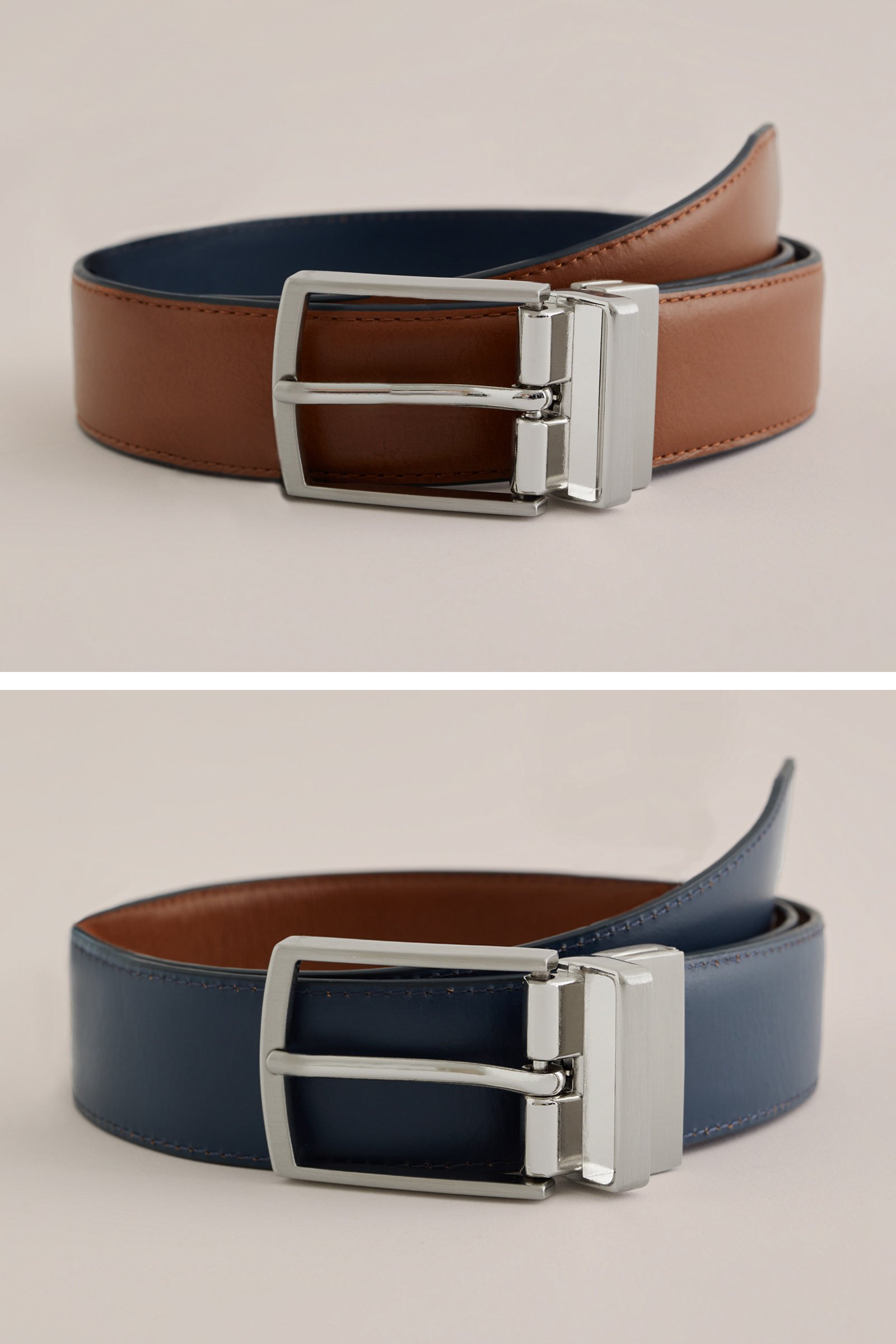 reversible riem WE Fashion Bruin