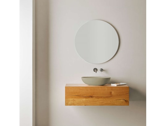 RESIGRES - Vasque à poser, ovale l47,3*l32,4*h14,5cm, résigrès altéa be...