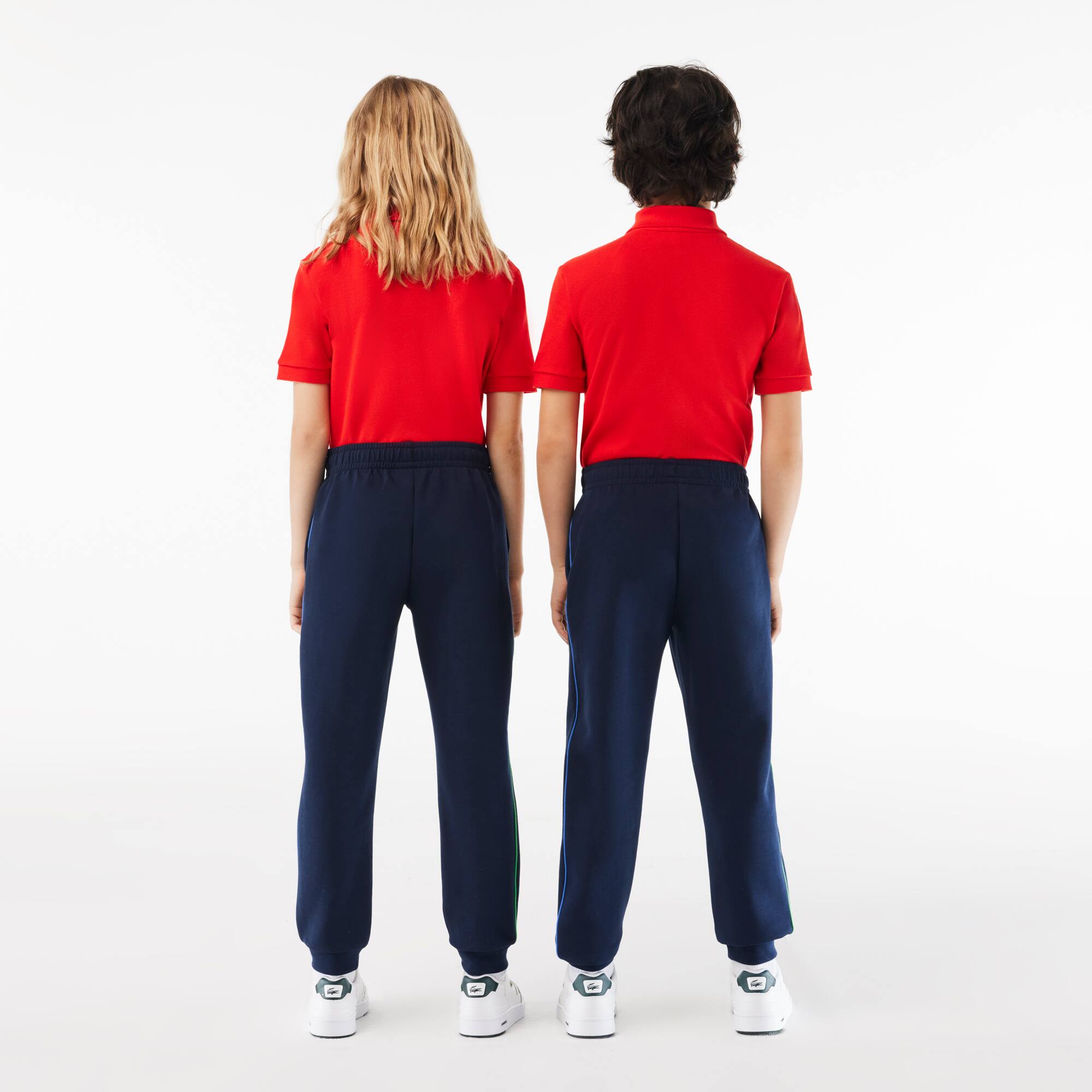Trainingshose mit Kontrast-Akzent Hosen - Blau - Lacoste - Kinder