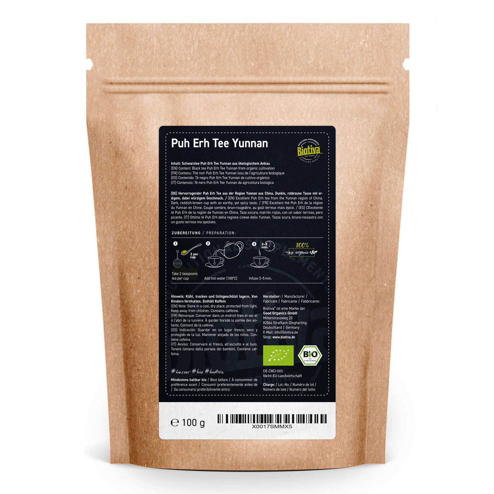 Biotiva Puh-Erh Tee Bio