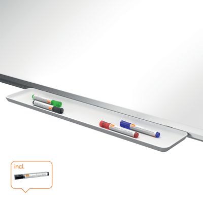 Nobo Premium Plus Widescreen - Tableau blanc émaillé - magnétique - 155 x 87 cm
