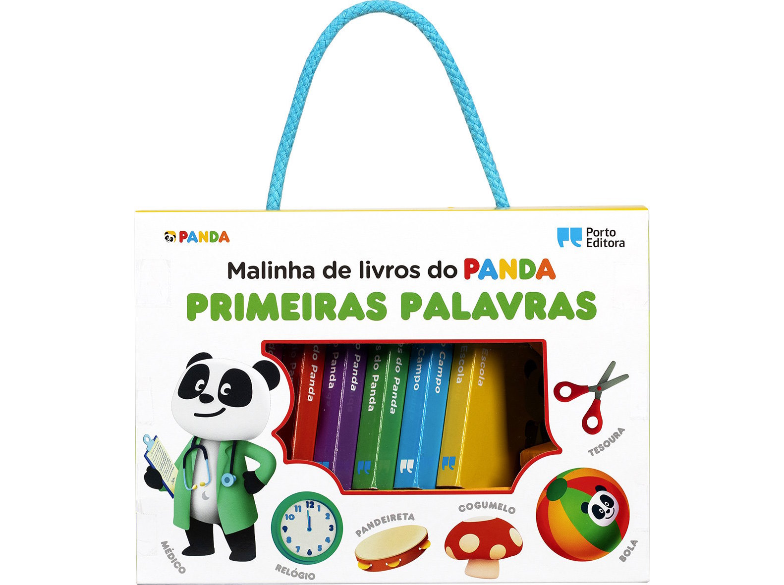 LIVRO MALINHA DE LIVROS DO PANDA - PRIMEIRAS PALAVRAS