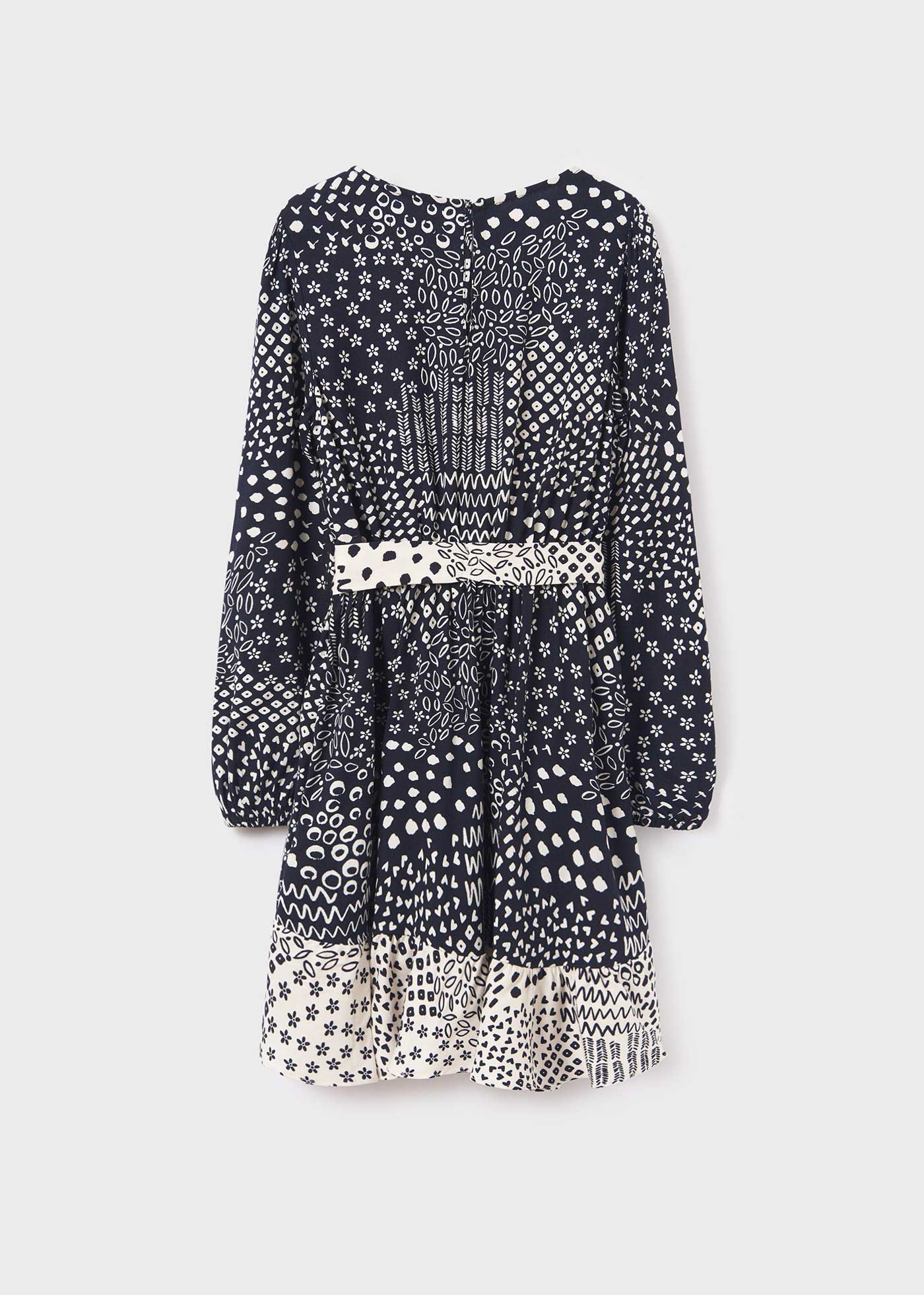 Vestido estampado para menina