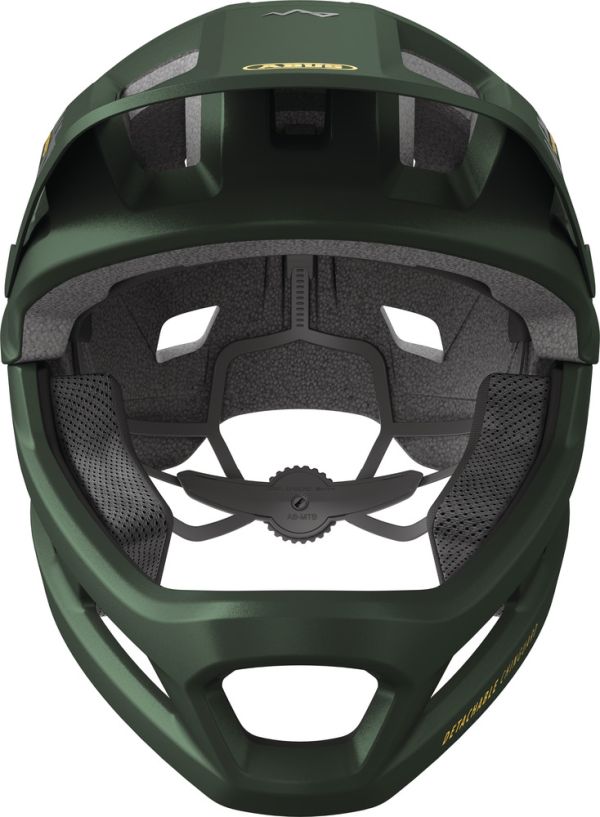 Abus YouDrop FF Junior Fullface Hjelm, Moss Green