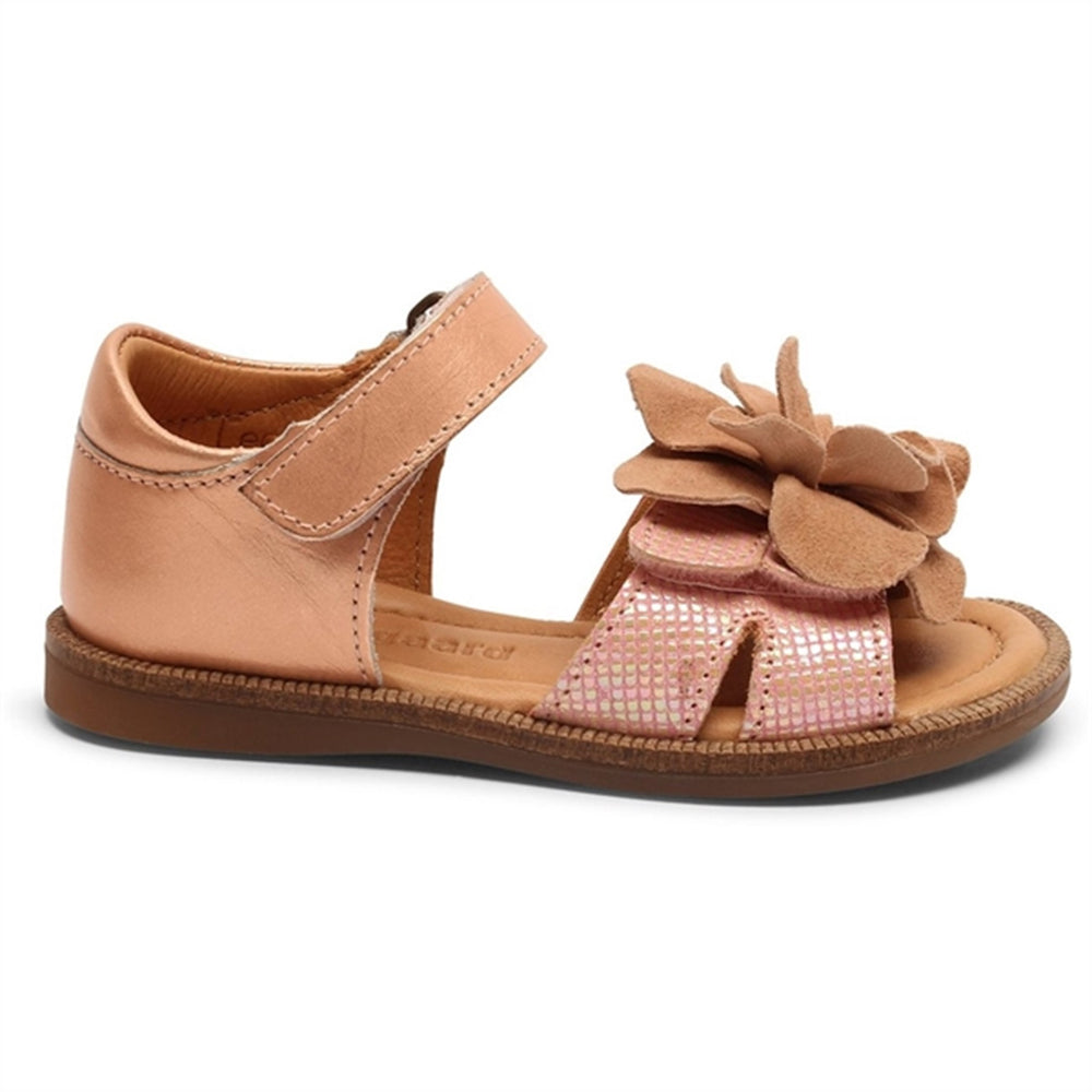 Agnes C Sandal Rose Gold - Bisgaard → Luksusbaby.dk