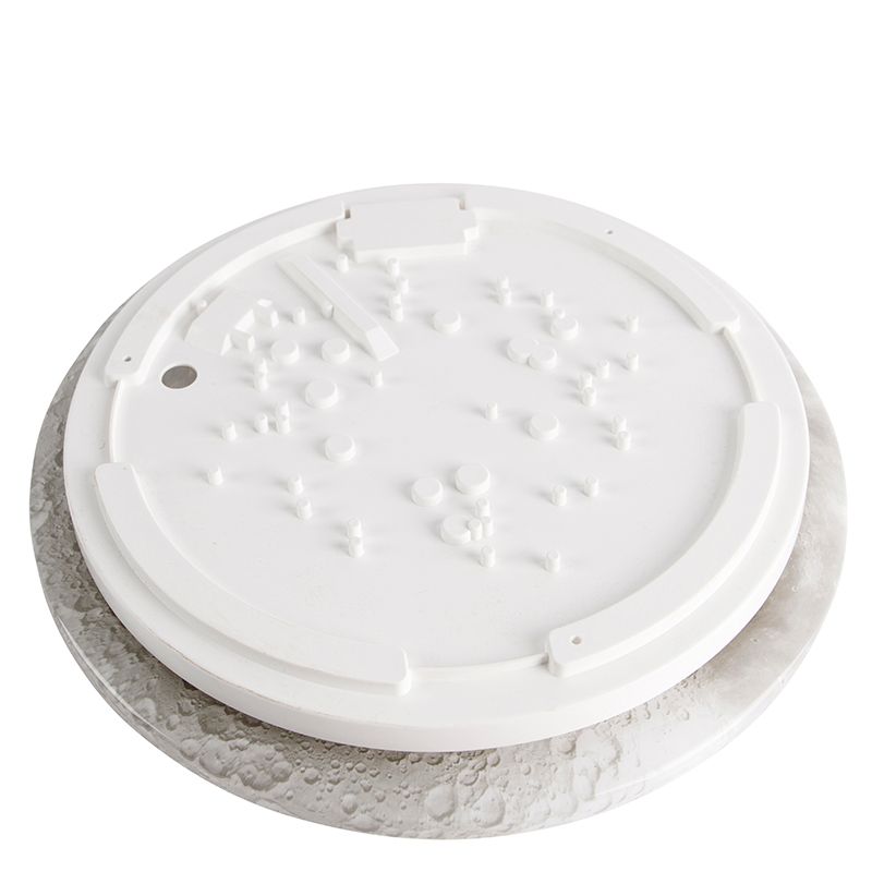 Plafondlamp wit incl. LED en dimmer met afstandsbediening - Mane
