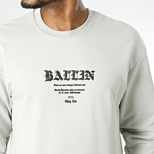 Sweat Crewneck Gris Clair