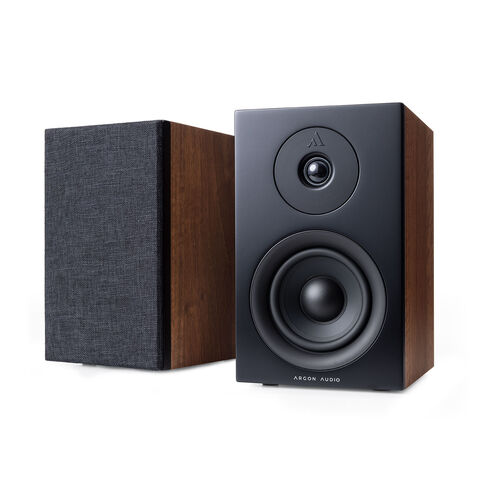 Argon Audio FORUS 4 – betaalbare hifi-wandluidspreker Notenhout