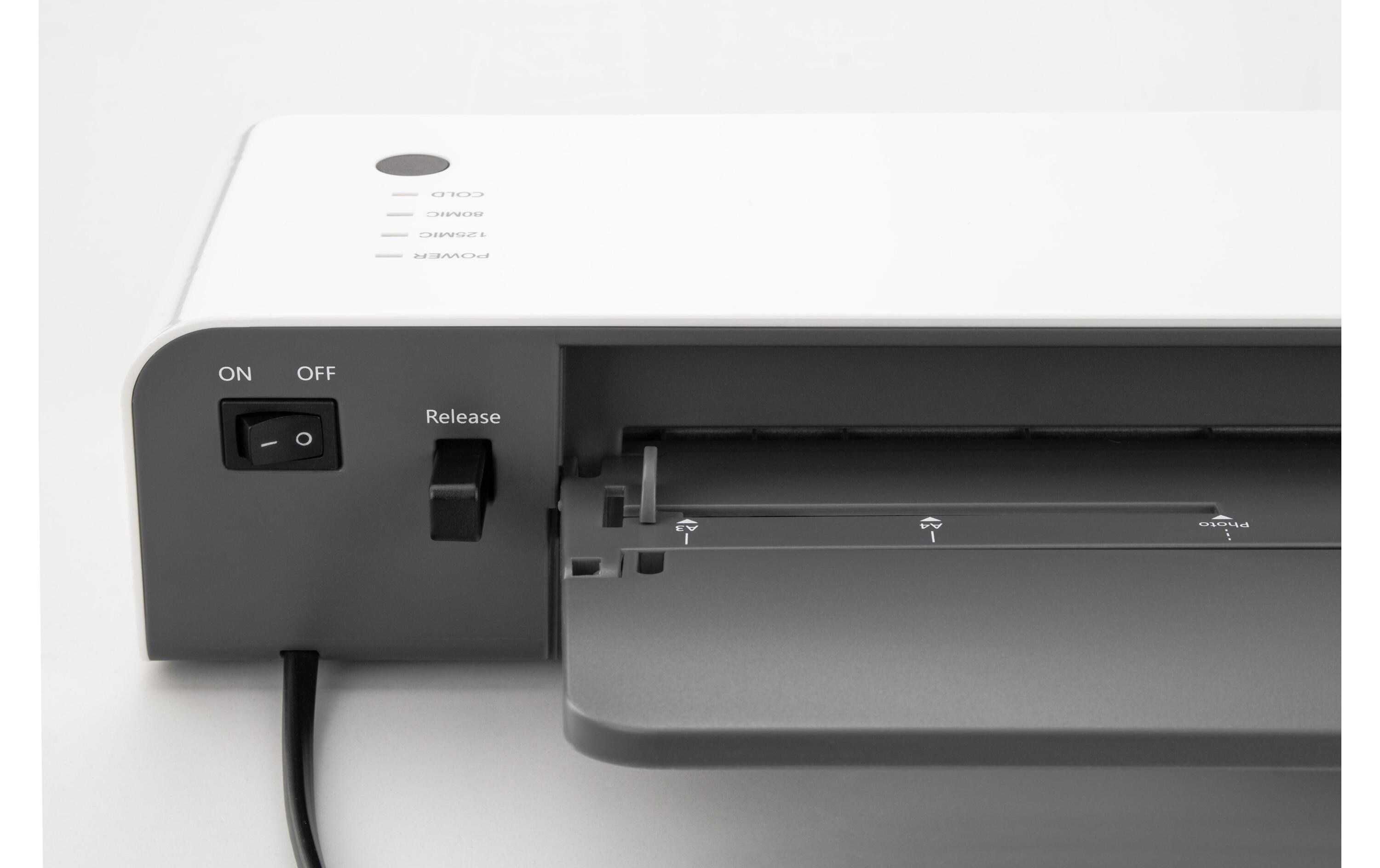 Laminiergerät PL120 A4 2 x 125 MikronDas Highspeed Laminiergerät