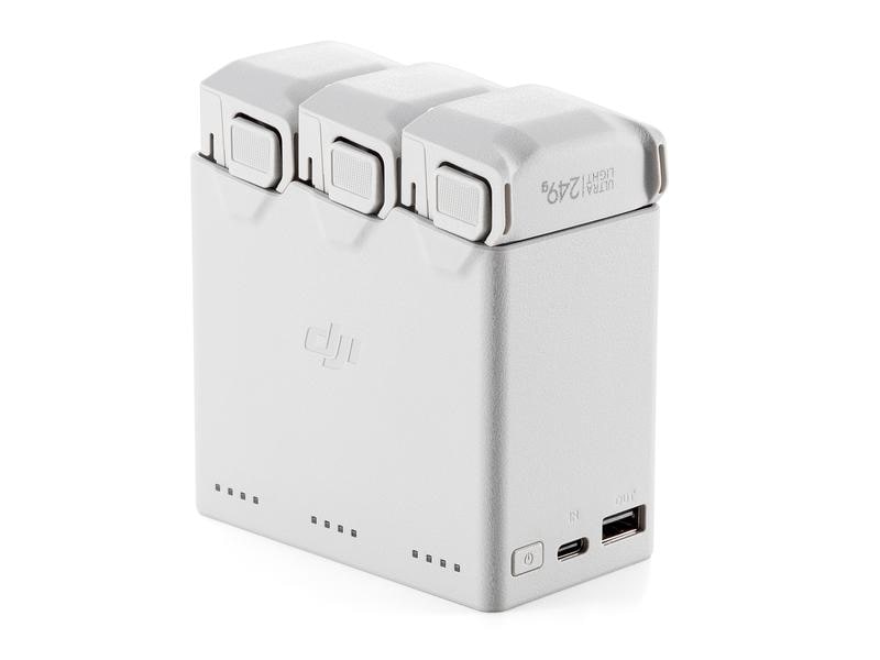 DJI Ladegerät Hub 3-Fach Mini 3 Pro, Mini 4 Pro 3-Fach Ladegerät Hub für die Mini 3 Pro und Mini 4 Pro