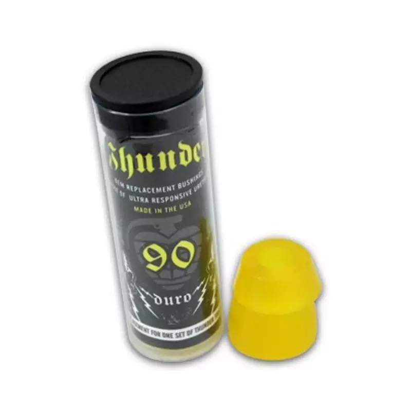 Bushing Skateboard THUNDER TRUCKS Bushings Jeu De 4 Gommes Tube 90du Yellow