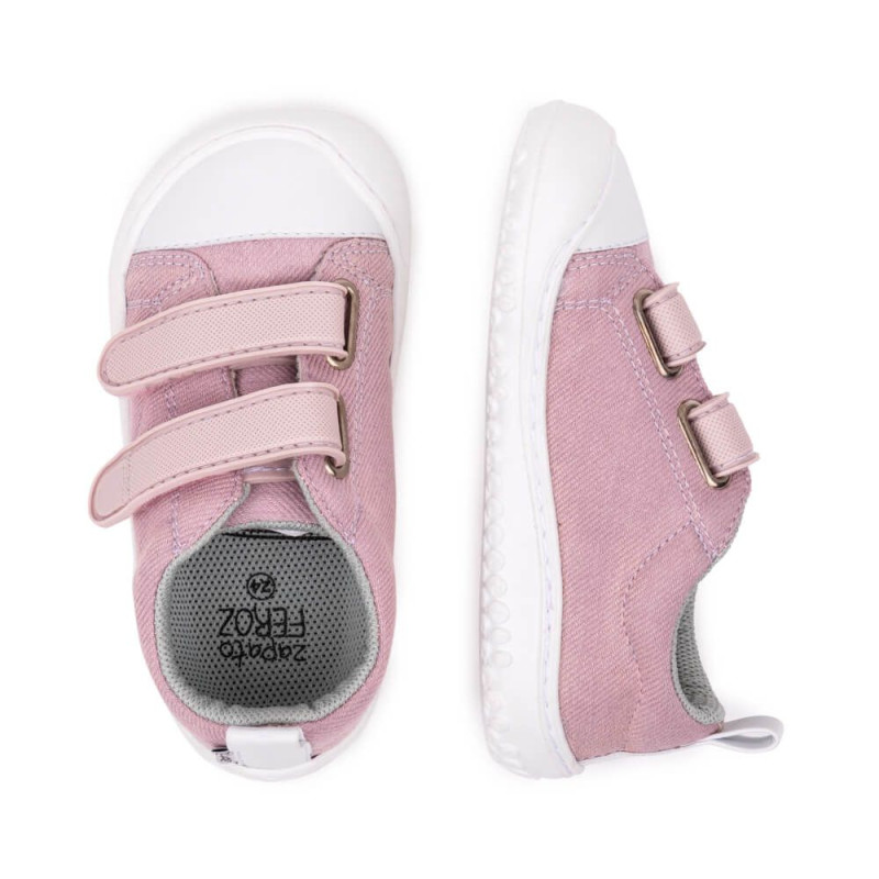 Zapato feroz Zapato Feroz Rockers Moraira Toile Rose Clair