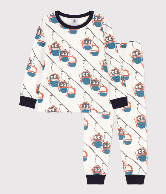 Pyjama télécabine en molleton enfant