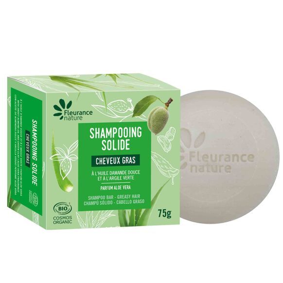 Fleurance Nature -  Festes Shampoo - fettiges Haar