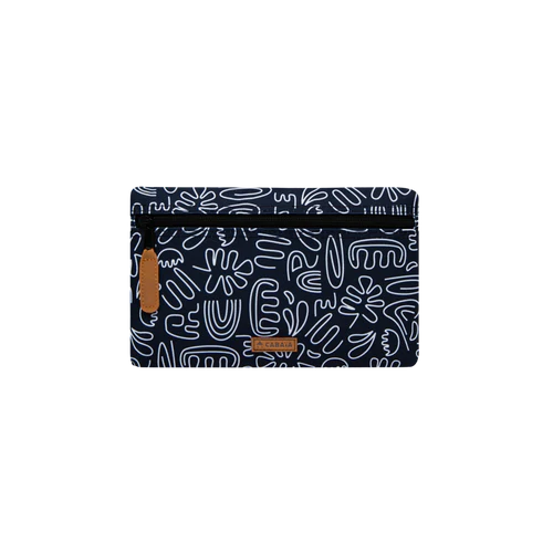 Pochette avant medium Coursives noir