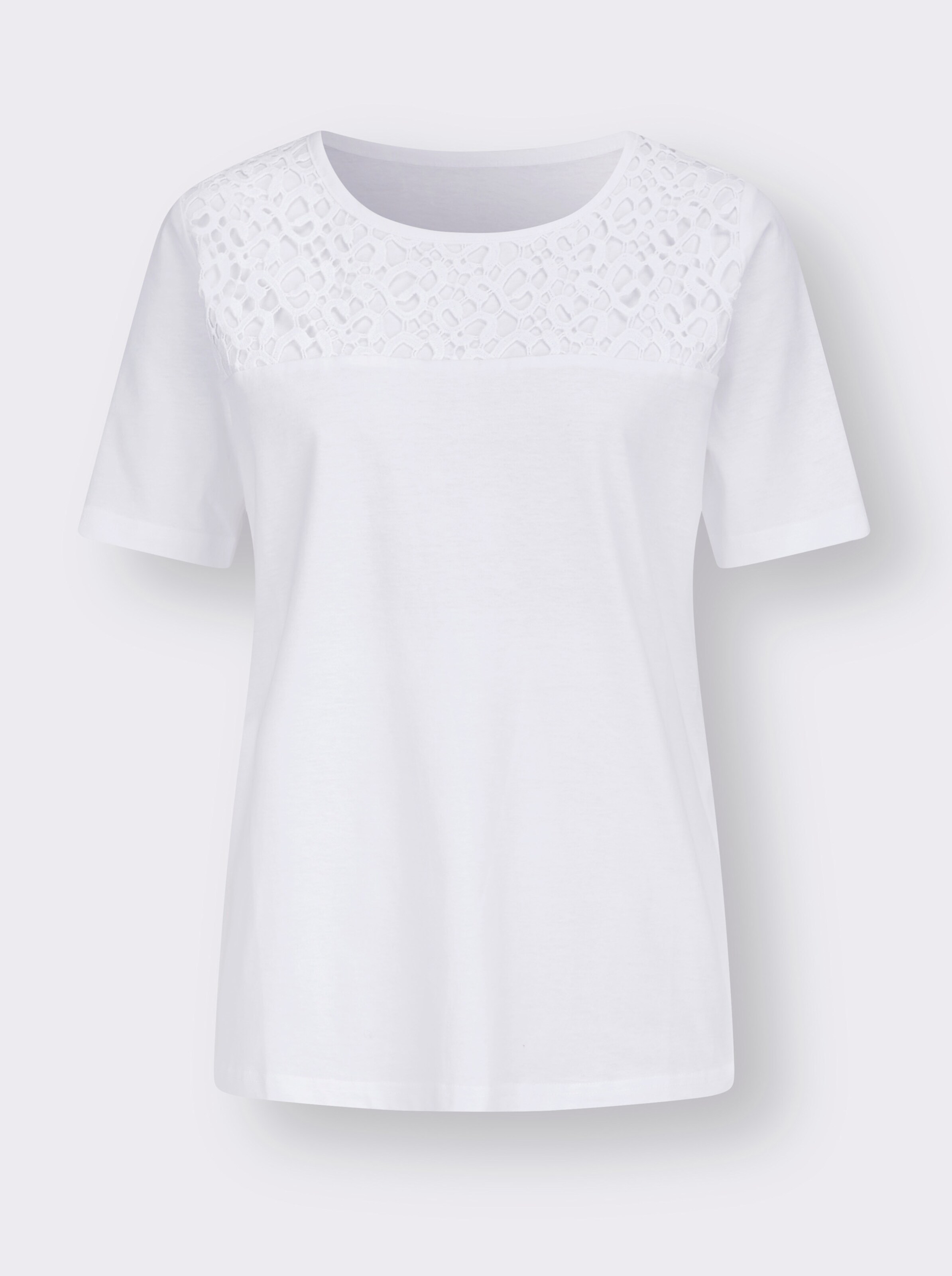 Rundhals-Shirt