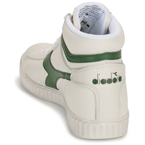 Diadora - GAME L HIGH WAXED - Blanc / Vert