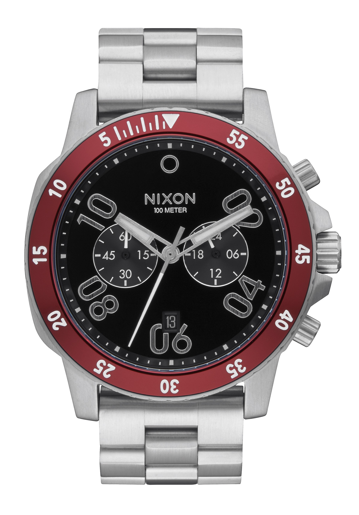 Nixon The Ranger Chrono Black / Red A549008