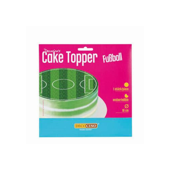 Tortenaufleger - Fußball - Ø = ca. 16 cm