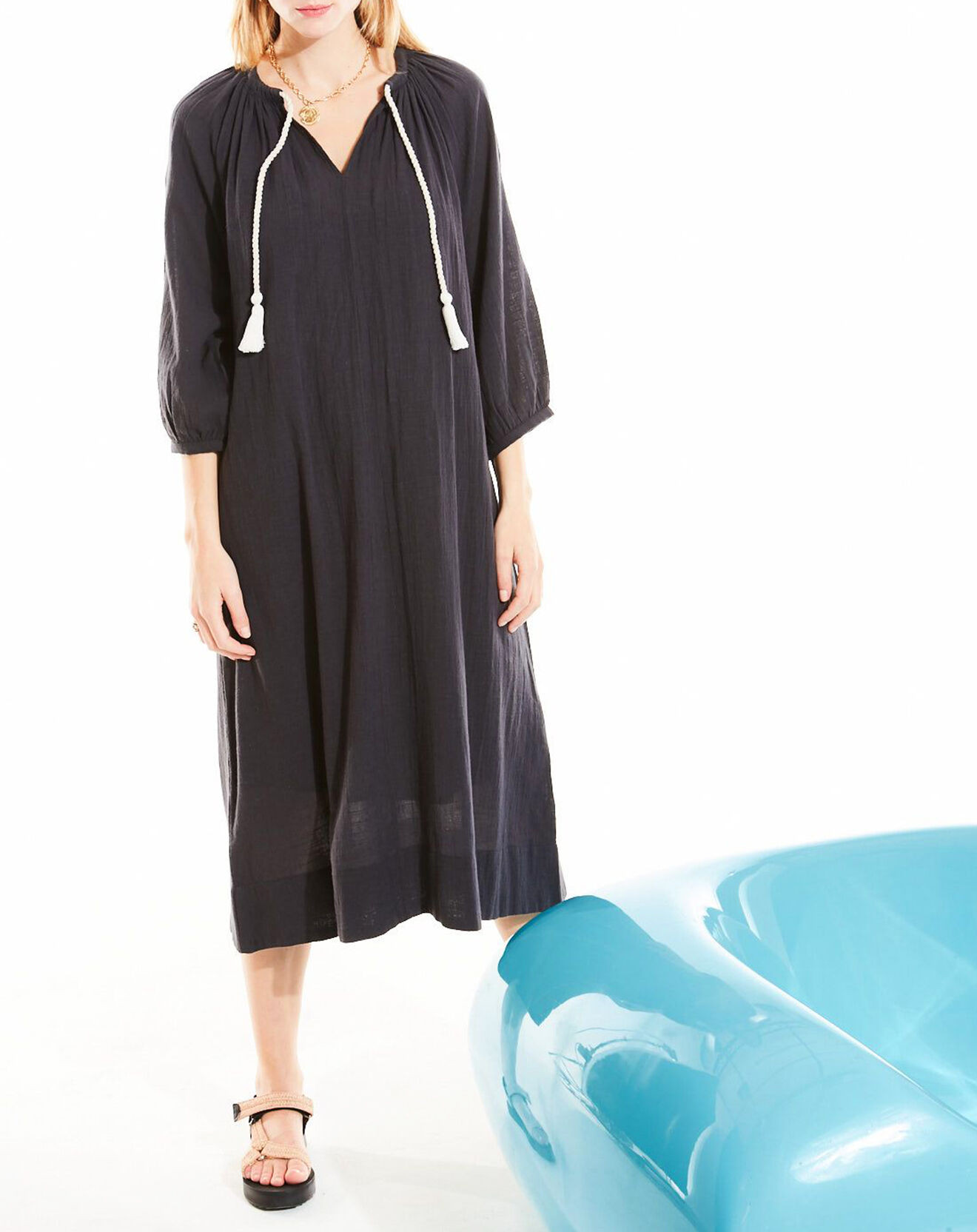 Stella Forest Robe midi Cleo carbone