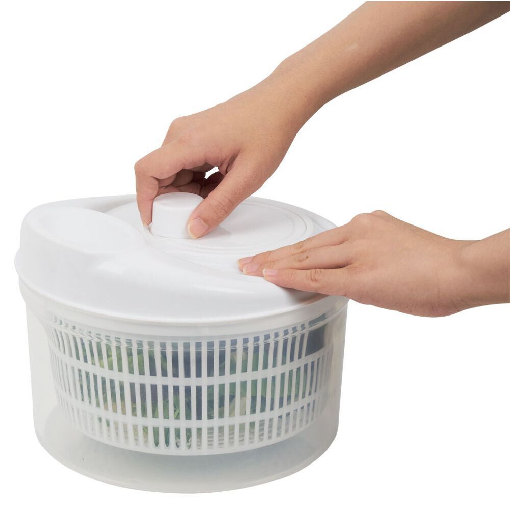 Essoreuse à salade plastique blanc 4,5l