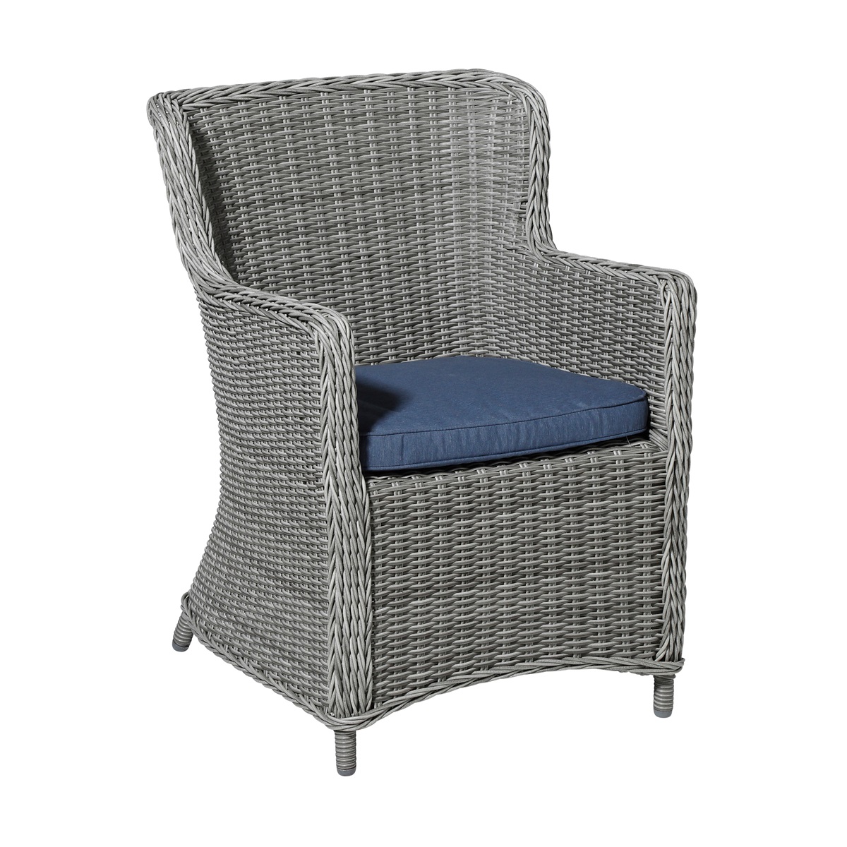 Madison Panama safier blue Zitkussen - Set van 4