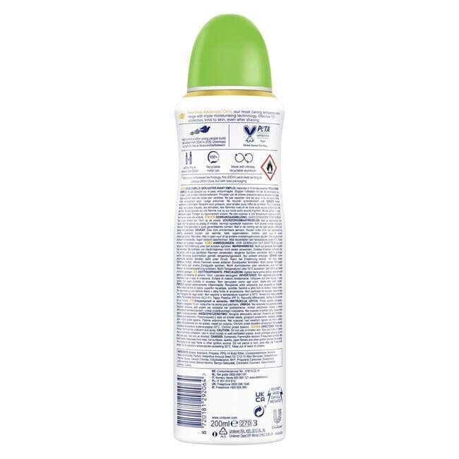 Dove Cucumber & Green Tea Semi-Compressed Deodorant Spray 200 ML
