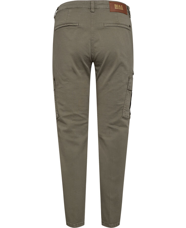 MAC Jeans RICH CARGO Mat green ppt